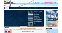 Desktop Screenshot of dominicaanse-republiek.com